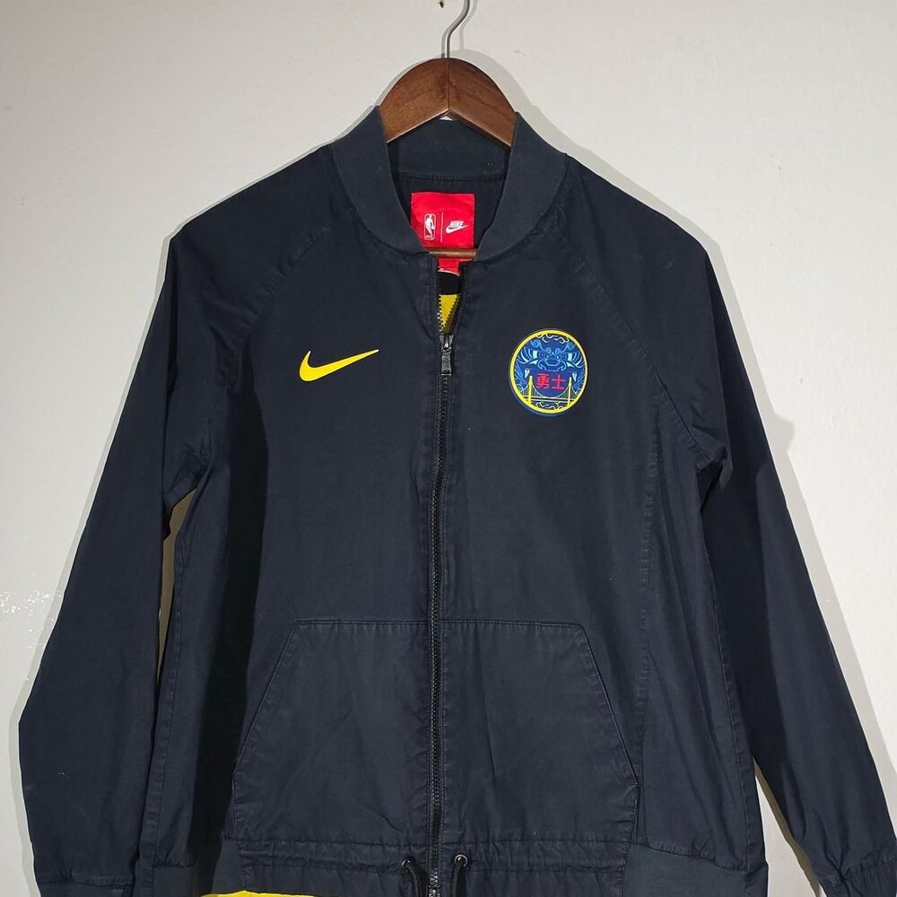 Nike Men's Black and Navy Jacket